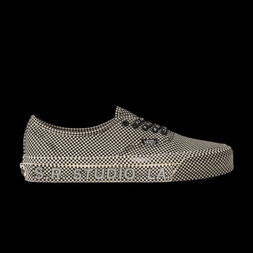 Vans Authentic 44 S.R. Studio LA. CA. Microcheck Black Beige
