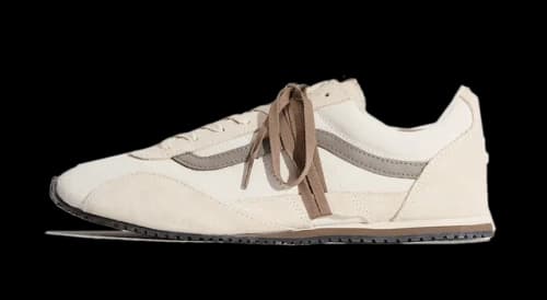 Vans Premium Super Lowpro Trainer Elevated Suede Cream