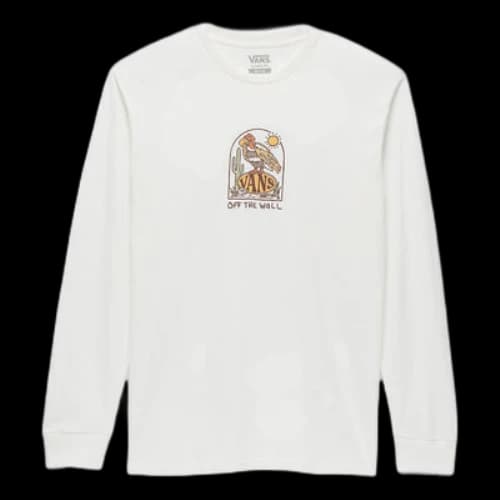 Vans Deserted Long Sleeve T-Shirt 'Marshmallow'