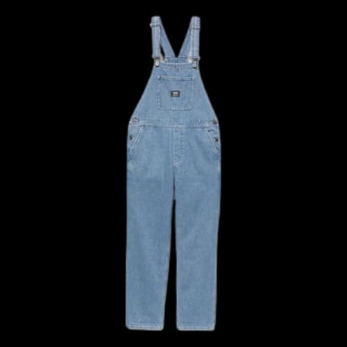 Vans Ground Work Denim Overalls 'Stone Wash' (Women's)