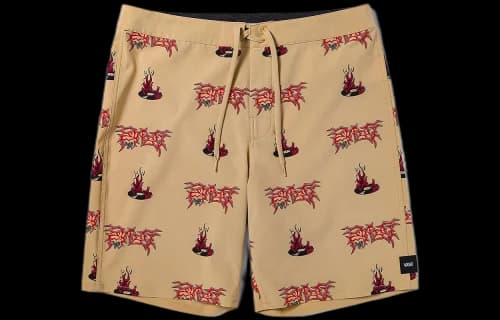 Vans x OKEH Record Shorts 'Brown'