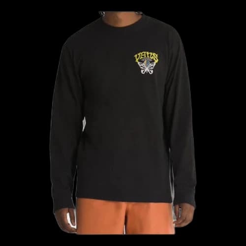 Vans Skull Saucer Long Sleeve T-Shirt 'Black'