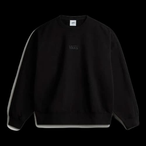 Vans Premium Logo Crew Sweatshirt 'Black'