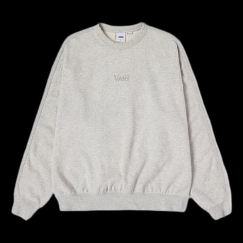 Vans Premium Logo Crew Sweatshirt 'Grey'
