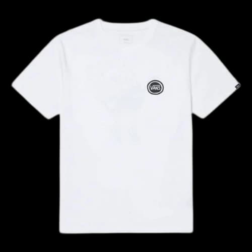 Vans Logo Printed T-Shirt 'White Black'