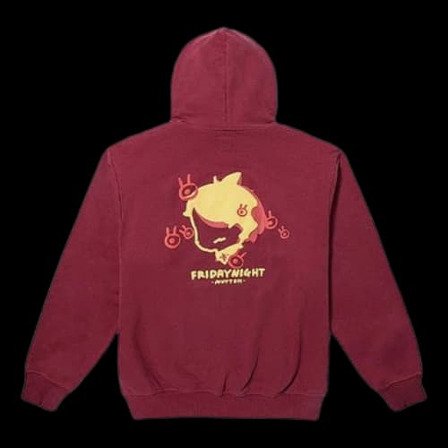 Vans x NUTTSH Friday Night Hoodie 'Red' (Women's)