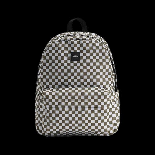 Vans Old Skool Checkerboard Backpack 'Olive Brown'