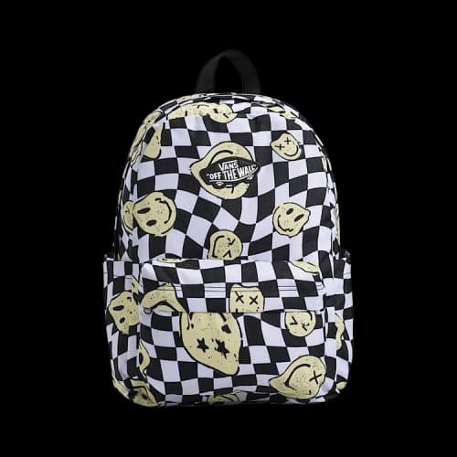 Vans Old Skool Grom Checkerboard Backpack 'White/Black'