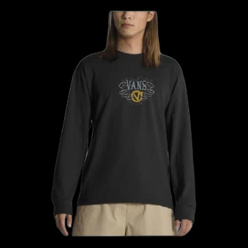 Vans Reapen Long Sleeve T-Shirt 'Black'