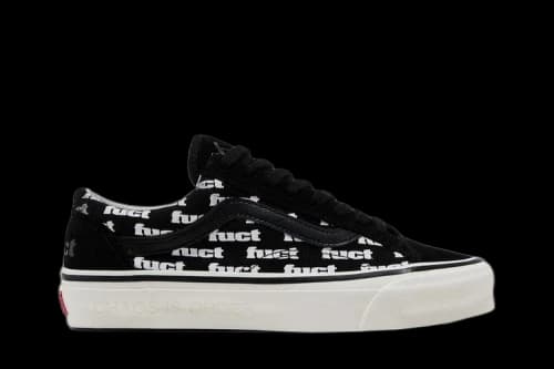 Vans FUCT x Slam Jam x Old Skool Reissue 36 LX 'Black Marshmallow'