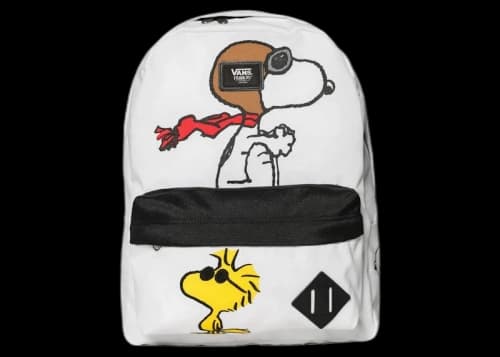 Vans MN Old Skool II Peanuts Backpack White