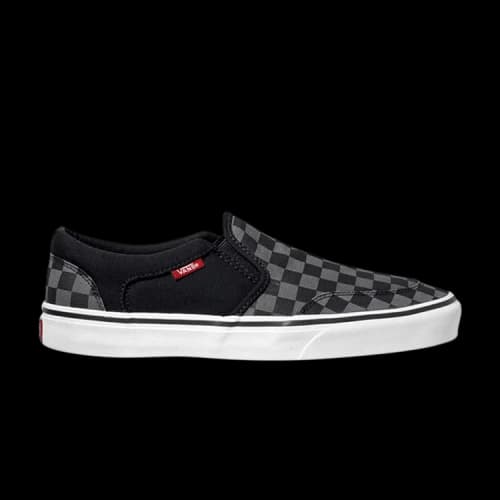 Vans Asher 'Checkers - Black Pewter'