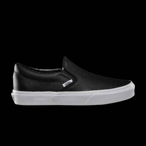 Vans Asher 'Perf Leather - Black'