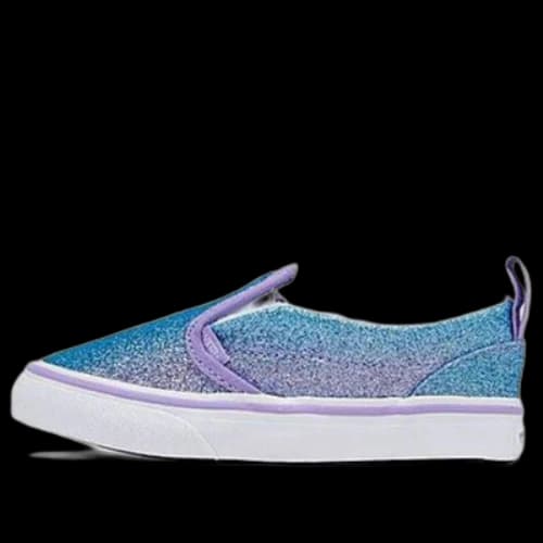 (TD) Vans Ombre Glitter Classic Slip-On Casual 'Multi Color'