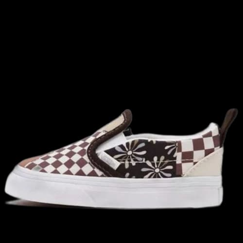 Vans Divine Energy Classic Slip-On Velcro 'Cream Brown White'