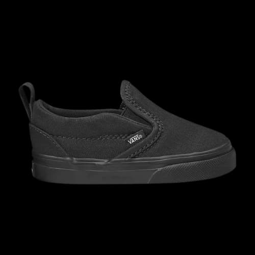Vans Slip-On V Toddler 'Black'