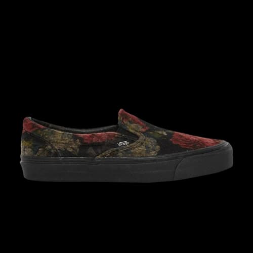Vans Opening Ceremony x OG Classic Slip-On LX 'Floral - Black Red'