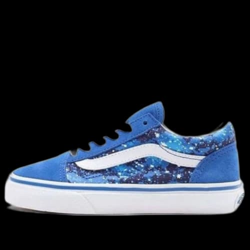 (PS) Vans Old Skool Galatic Glow 'Blue White'