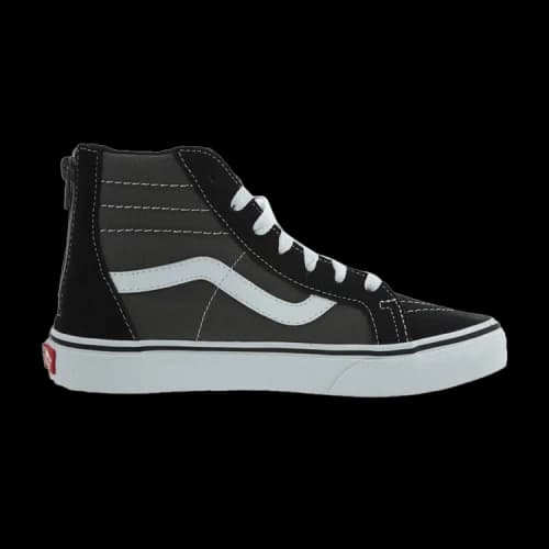 Vans Sk-8 Hi Zip Little Kids 'Black Charcoal'