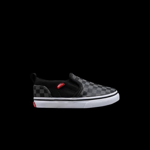 (TD) Vans Asher V 'Checkers - Black Pewter'