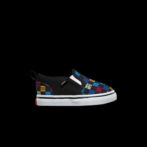 Vans Asher V Toddler 'Monster Checkerboard'