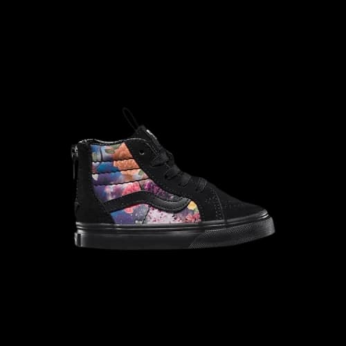 Vans Sk8-Hi Zip Toddler 'Galaxy Floral'