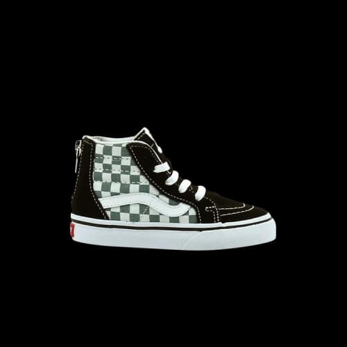 Vans Sk8-Hi Zip Toddler 'Checkerboard - Black Citadel'