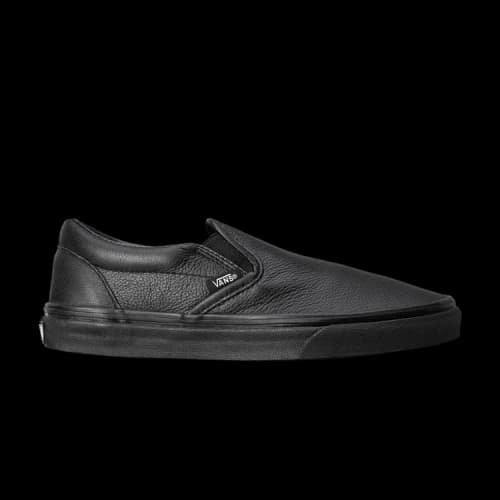 Vans Classic Slip-On 'Black Leather'