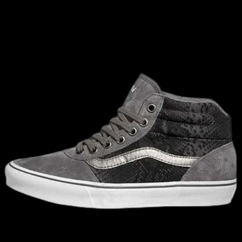 Vans Milton Hi Casual Skateboarding Shoes Gray
