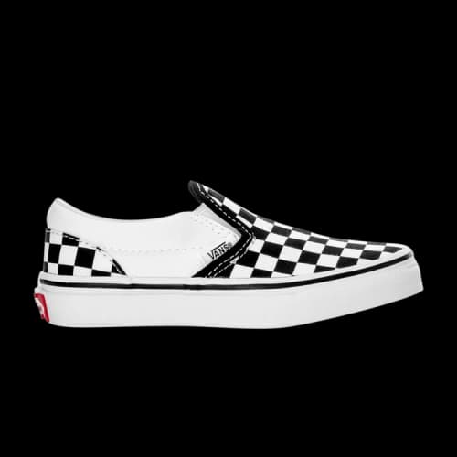 Vans Slip-On Little Kids 'Checkerboard Black White'