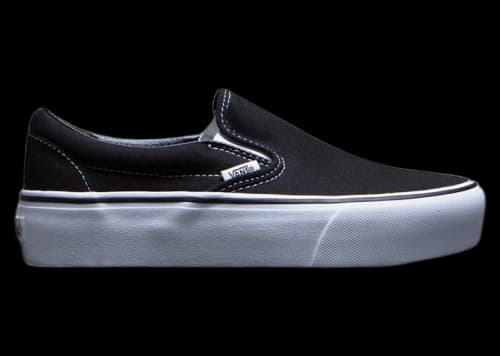 Vans Classic Slip-On Platform Black (Women's)