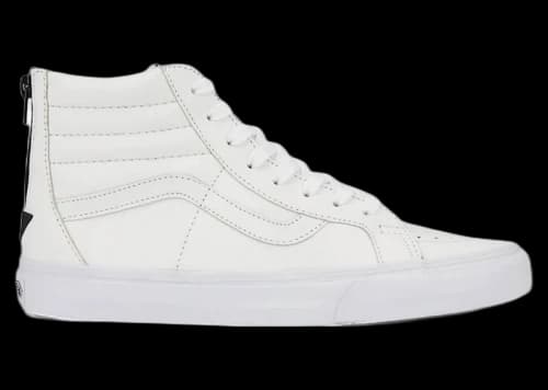 Vans Sk8-Hi Reissue Premium Leather White Black