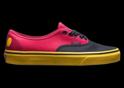 Vans Authentic Disney Mickey Red Yellow