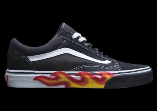 Vans Old Skool Flame Cut Out