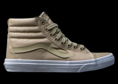 Vans Sk8-Hi Mono Canvas Khaki Brown