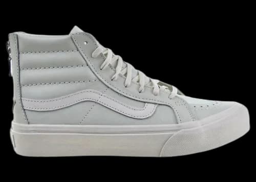 Vans Sk8-Hi Slim Zip Leather Zephyr Blue (Women's)