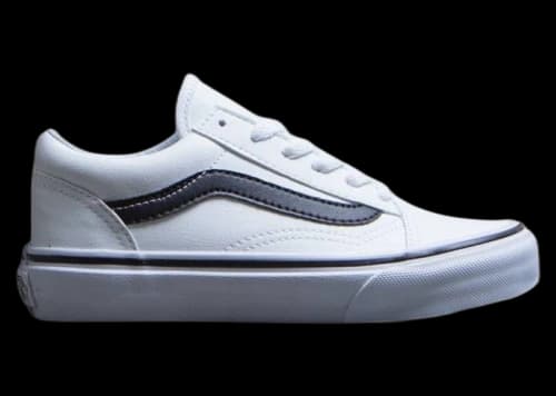 Vans Old Skool White Black (PS)
