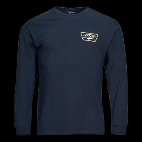 Vans Full Patch Back Long Sleeve T-Shirt 'Navy'