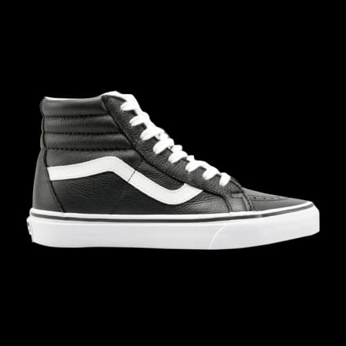 Vans Sk8-Hi Reissue 'Leather Fleece - Black'
