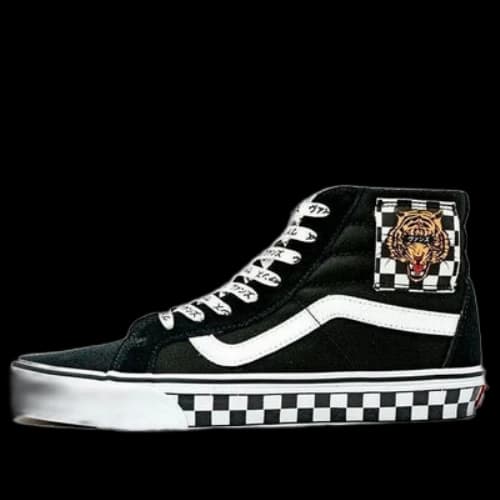 Vans Vault SK8-Hi Reissue Tiger Check 'Black White'