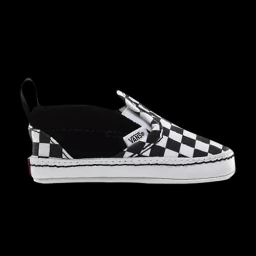 Vans Slip-On V Crib 'Checker - Black White'