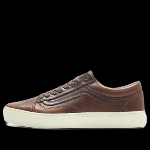 Vans Vault X Horween Leather Old Skool Cup LX 'Red White'