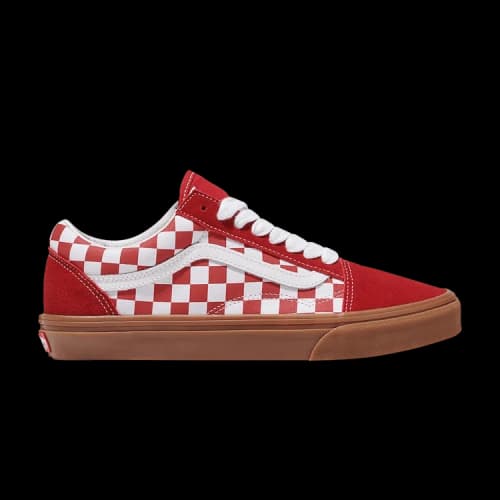 Vans Old Skool 'Fat Lace - Checkered Red'