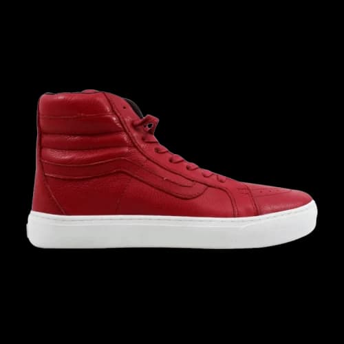 Vans Sk8 Hi Cup Red Leather
