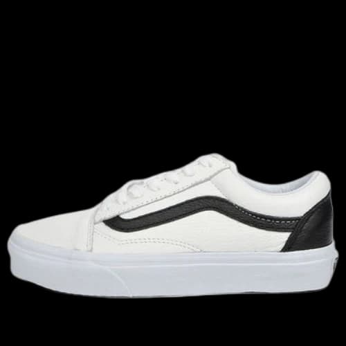 Vans Old Skool Leather 'White Black'