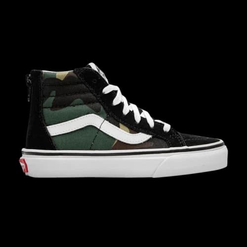 Vans Sk8-Hi Zip Kids 'Woodland Camo'