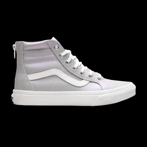 Vans Sk8-Hi Zip Kids 'Muted Metallic - Grey'