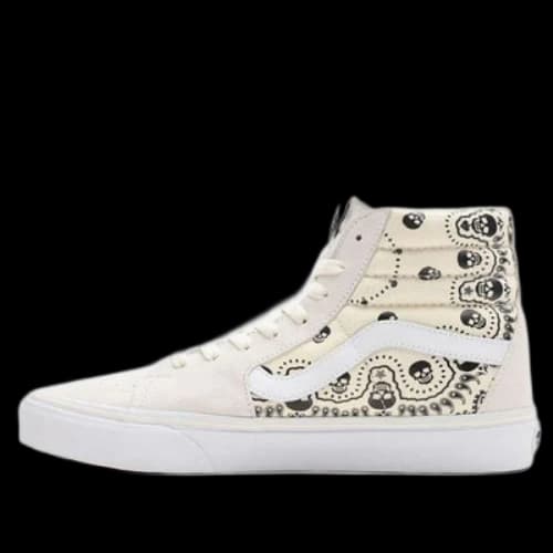 Vans SK8-HI cashew Casual Skateboarding Shoes Unisex White