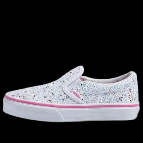 Vans Classic Slip-On Low Tops Casual Skateboarding Shoes White