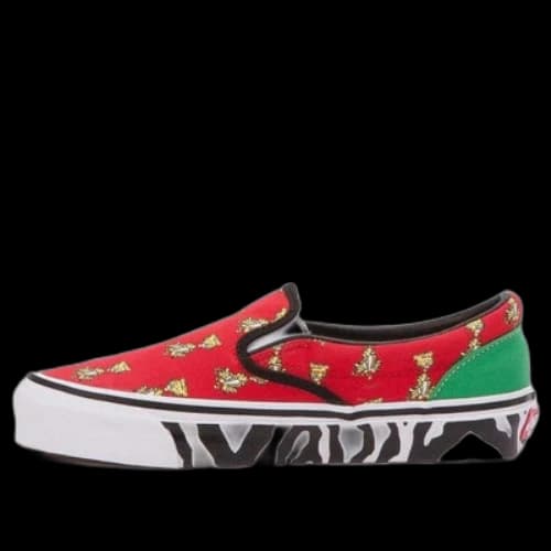 Vans X ARIES OG CLASSIC SLIPON 'Red White'